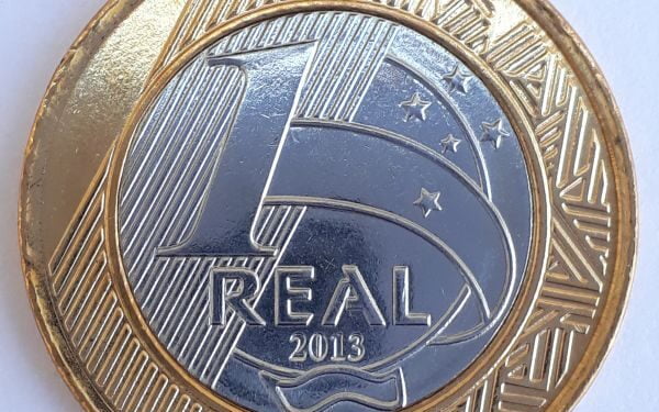 Moeda de 1 real de 2013