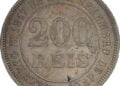 Moeda de 200 réis valiosa