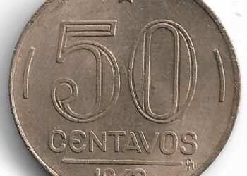 Moeda de 50 centavos do Cruzeiro Antigo pode ser valiosa