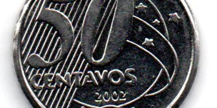 Moeda de 50 centavos de 2002