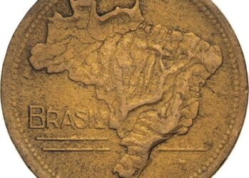 Moeda valiosa de 2 cruzeiros de 1950