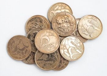 Moedas brasileiras de 25 centavos valiosas