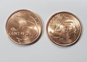 Moedas raras de 5 centavos