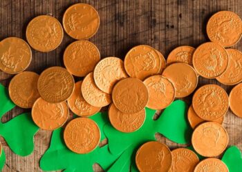 Moedas valiosas de diferentes países