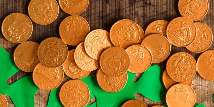 Moedas valiosas de diferentes países