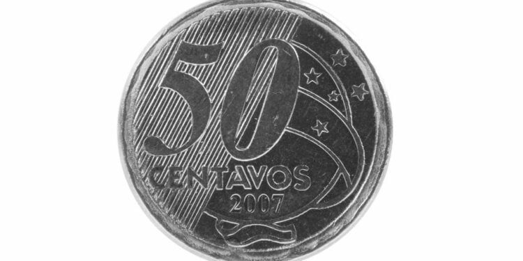 Rara moeda de 50 centavos