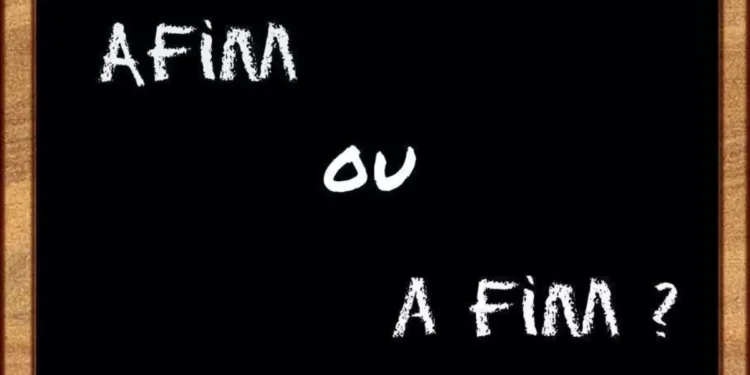 Afim ou a fim?