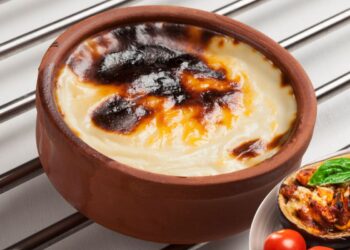 arroz de forno com berinjela