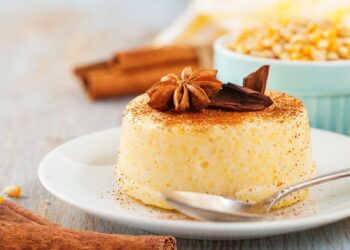 bolo cremoso de curau