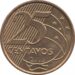 Moeda valiosa de 25 centavos de 2010